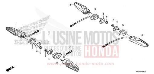CLIGNOTANT VFR1200XJ de 2018